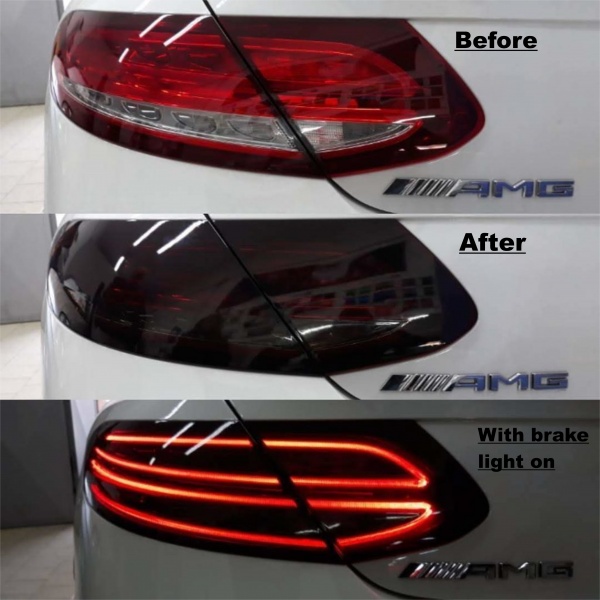 Rear Light Tinting in Rayleigh